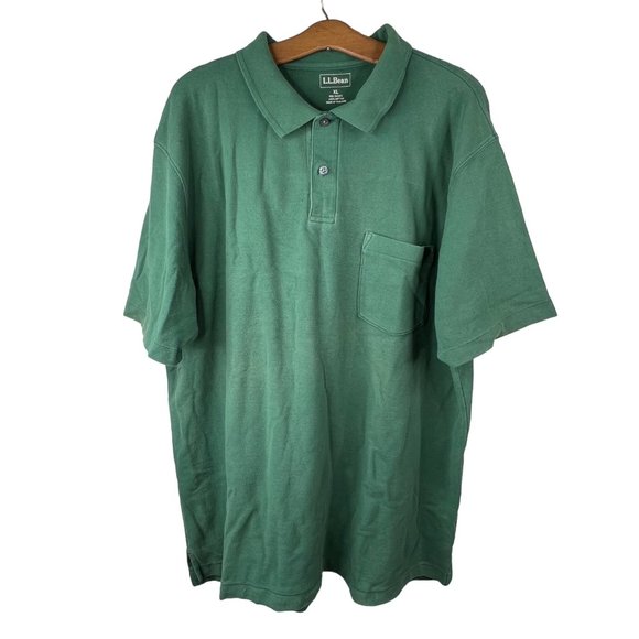 L.L. Bean Shirts Ll Bean Golf Polo Shirt Collared Short Sleeve
